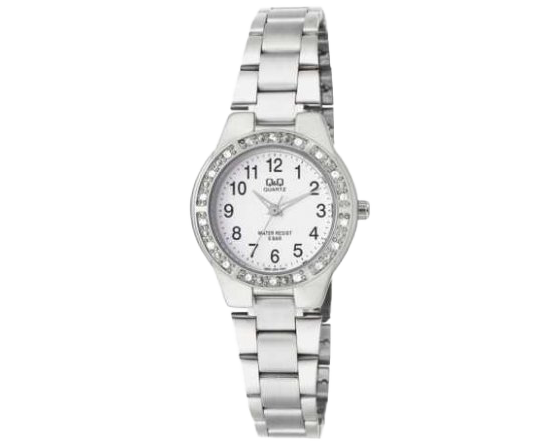 Montre m tal Q Q Montres femme Montres Horlogerie Cadeaux