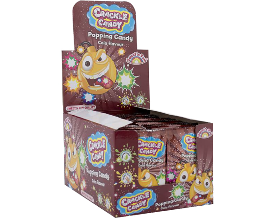 B.50 Sachets Crackles Candy Cola - Bonbons Fun - Confiserie Ludique ...